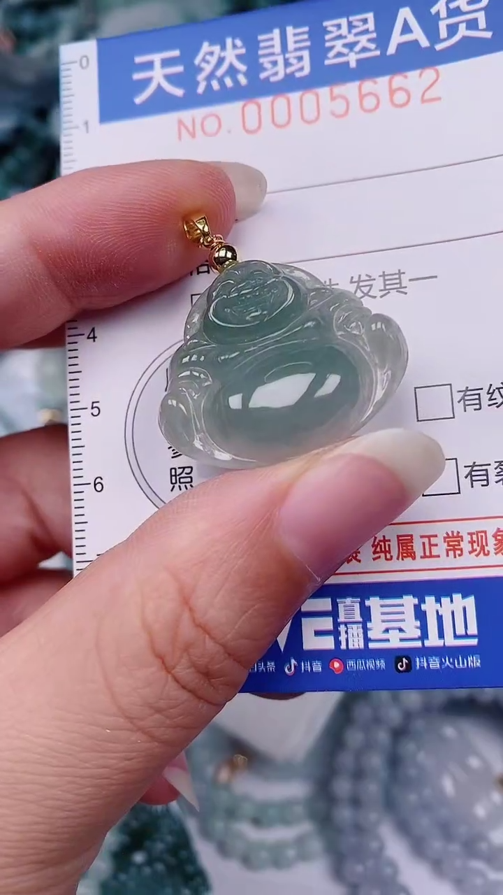 翡翠未镶嵌颈饰00005662