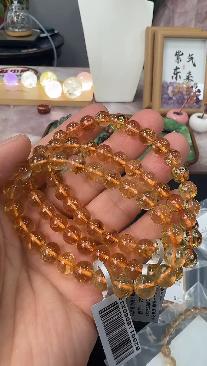 【闪购商品】水晶手链未镶嵌CK2823 约8mm多样性发一件