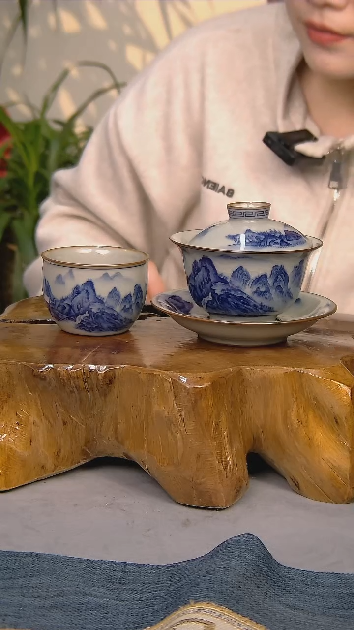 【闪购商品】简装家用款2件套 陶瓷家用茶具系列