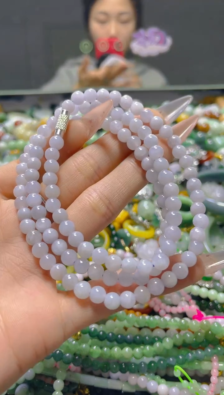 颈饰未镶嵌翡翠6MM