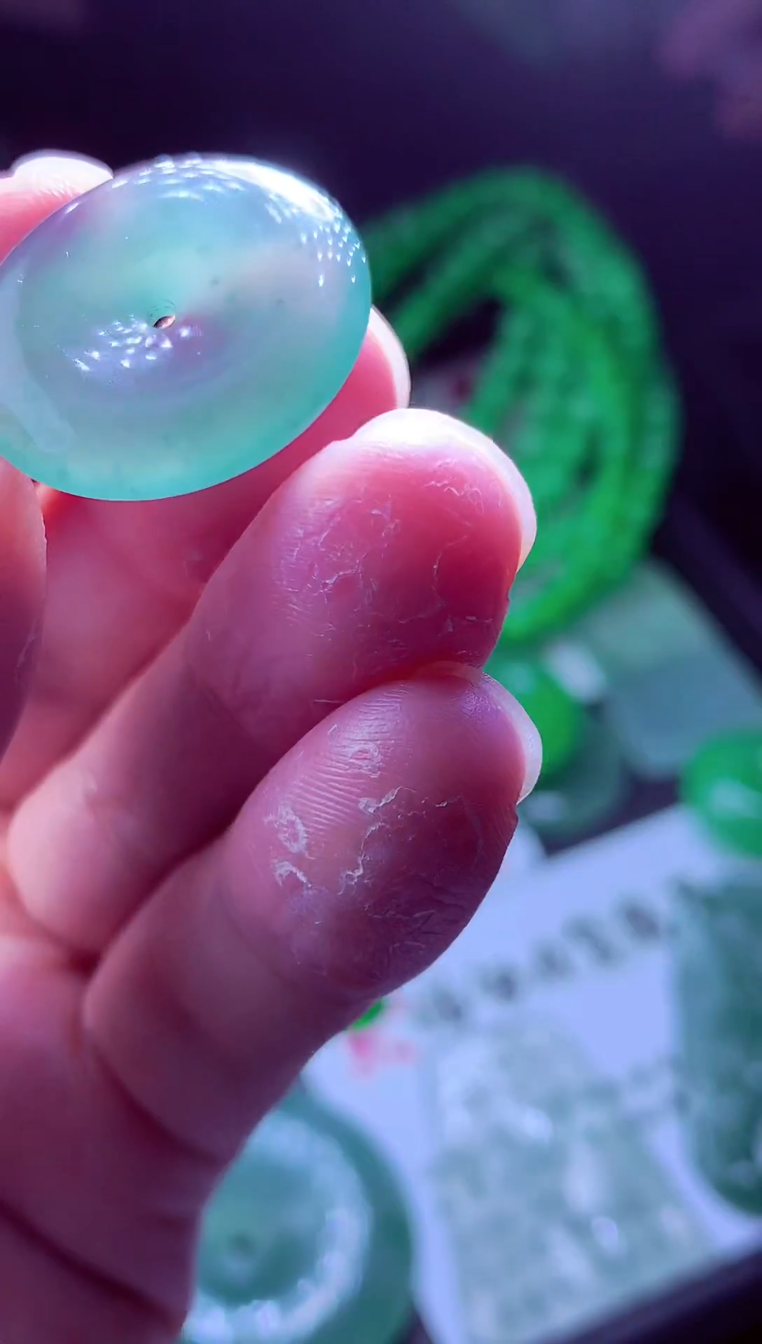 未镶嵌定制翡翠福*#翡翠毛货定制