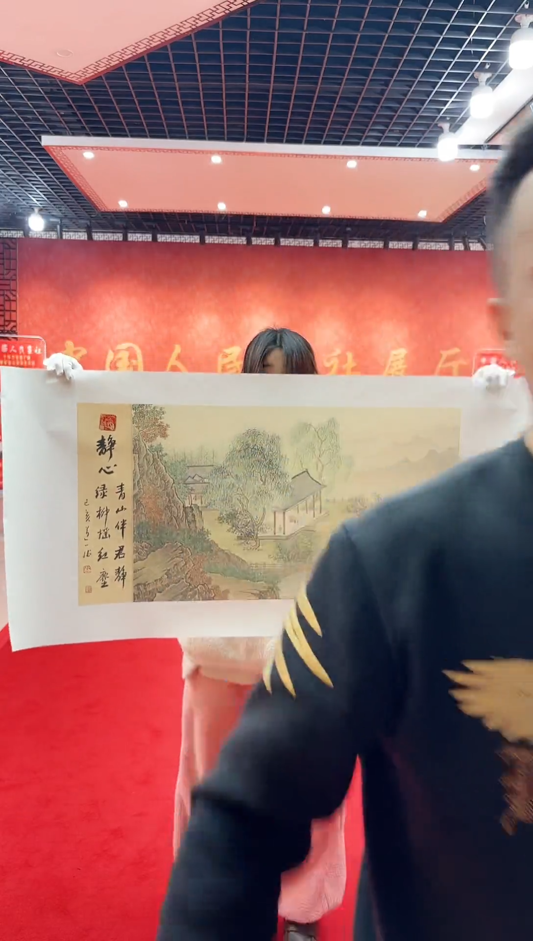 【闪购商品】国画画道一老师手绘作品D42