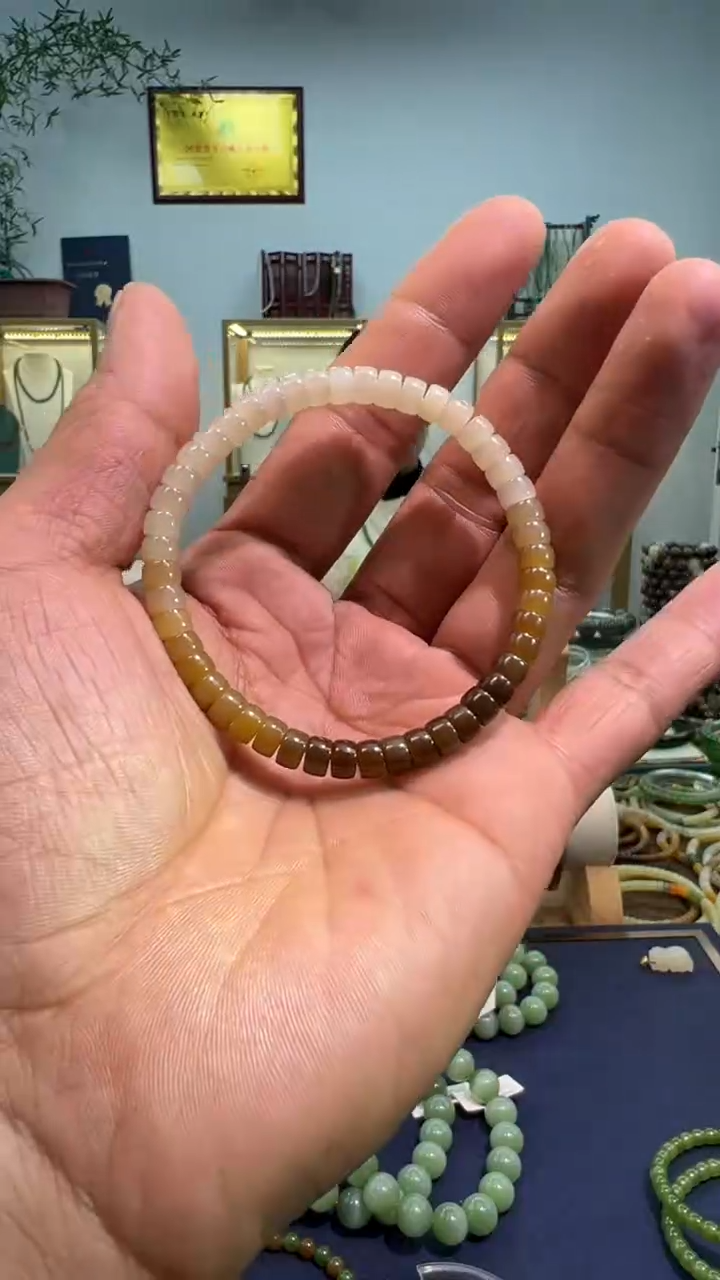 【闪购商品】和田玉手串未镶嵌和田玉手串多样性发货拍一发一