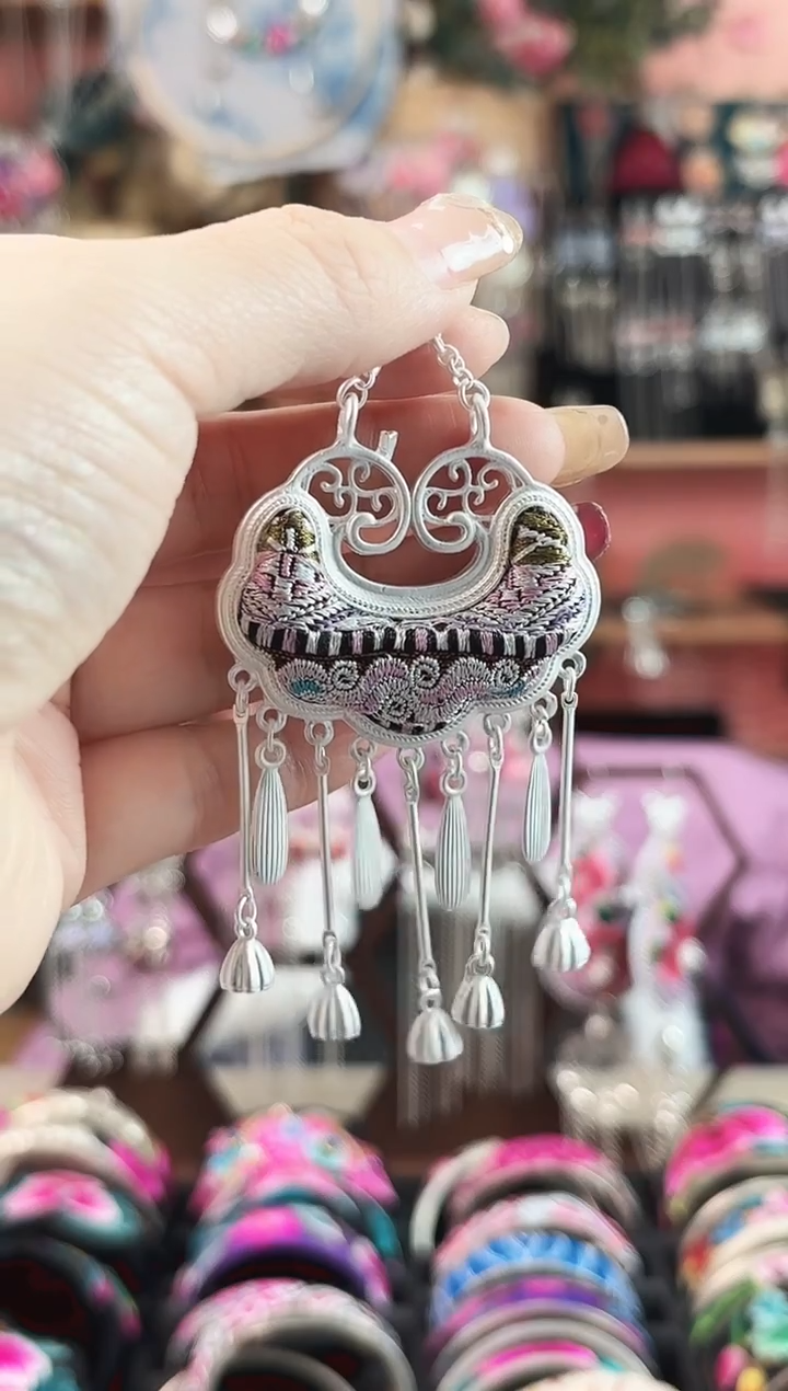 艺枝独绣手工饰品13