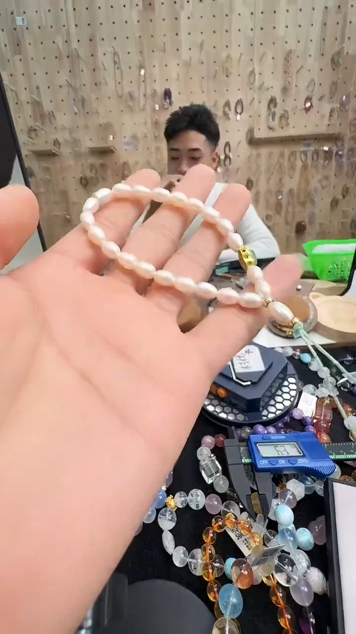 未镶嵌珠宝奇石淡水珍珠村1338 多样性发一件