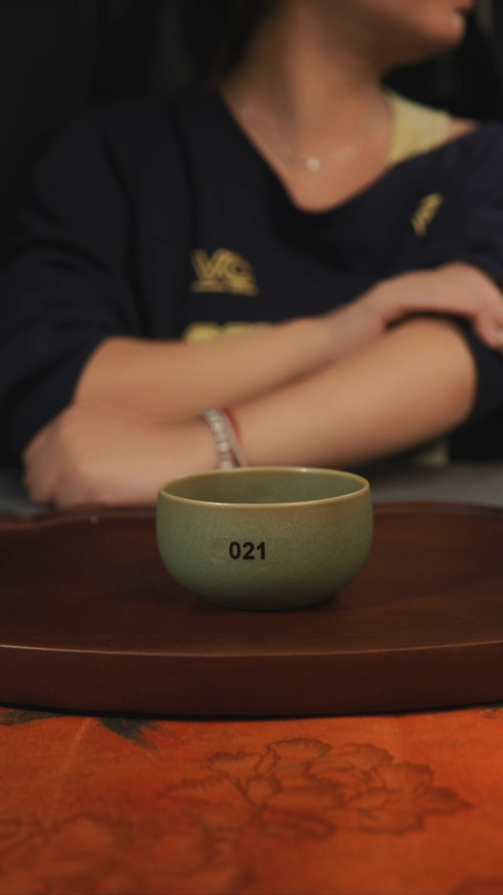 杯子柴烧021  汝州原产地原矿仿古老釉