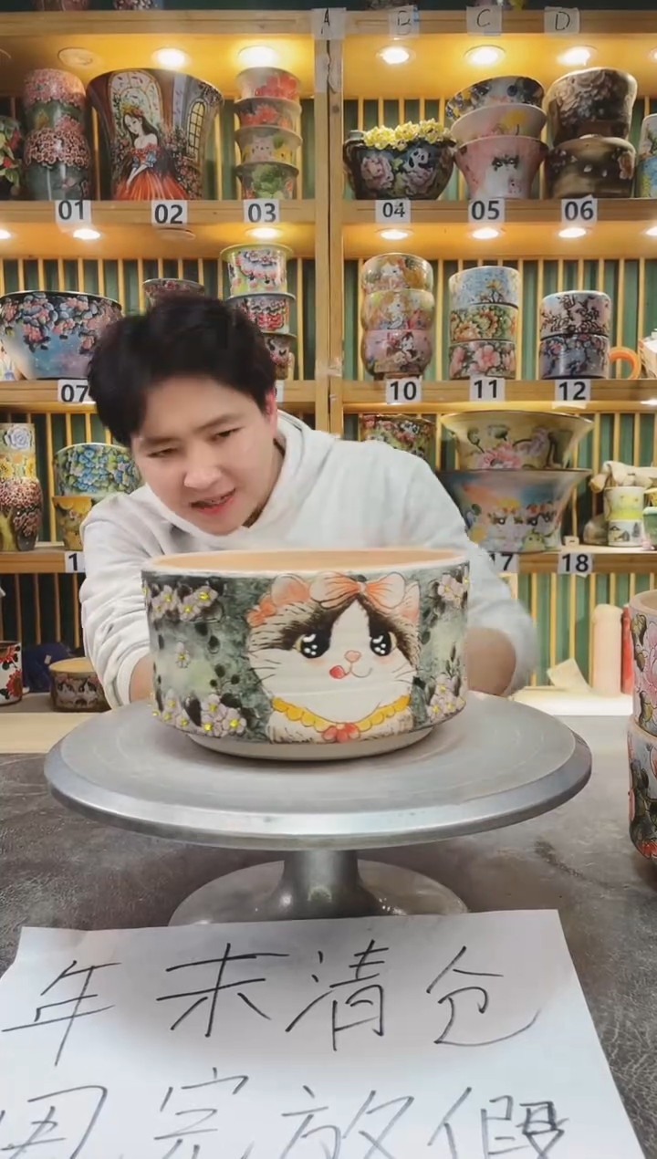 【闪购商品】瓷片默认微瑕一物一拍0115-565