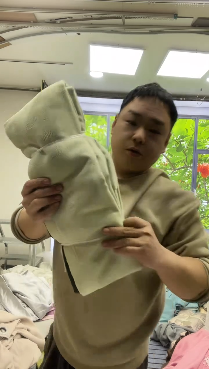 混纺棉麻3米对开号 孤品窗帘