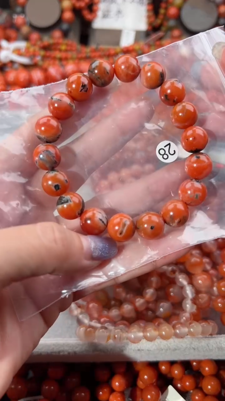 【闪购商品】南红玛瑙手串未镶嵌12