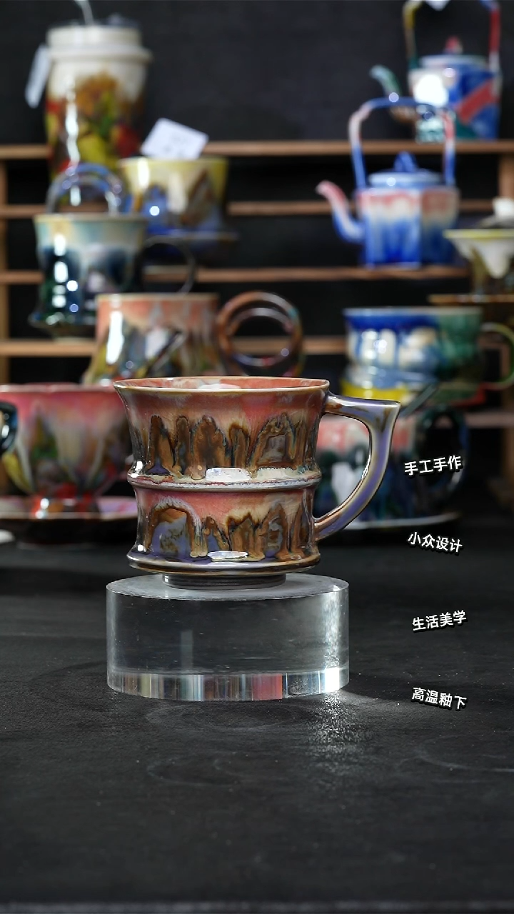 设计师款景德镇森涩手创陶瓷（食品级）028