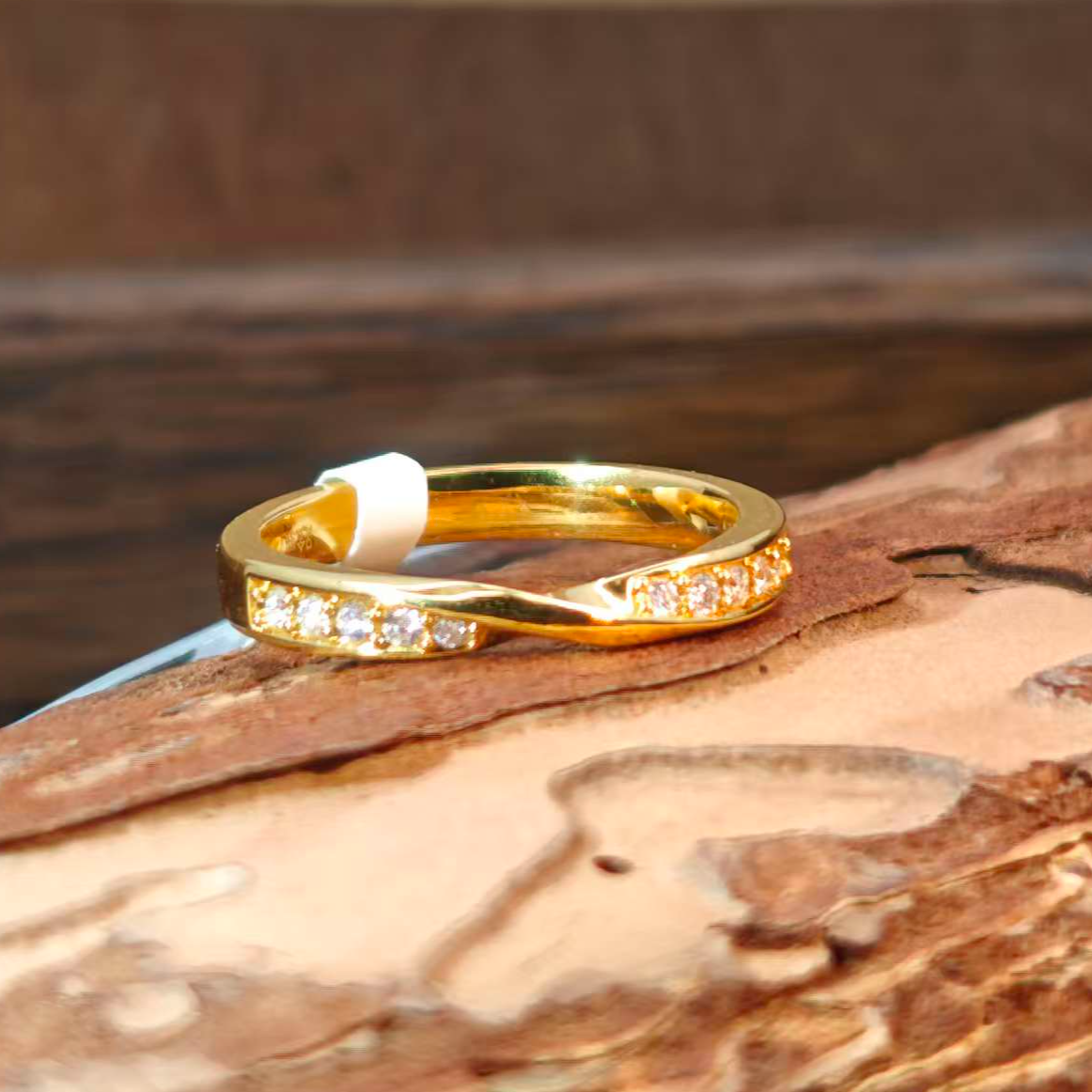 【付付专享】足金999 扭结戒指 6D工艺 双12大促圣诞节