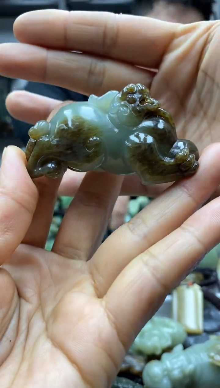 【闪购商品】和田玉未镶嵌把件1