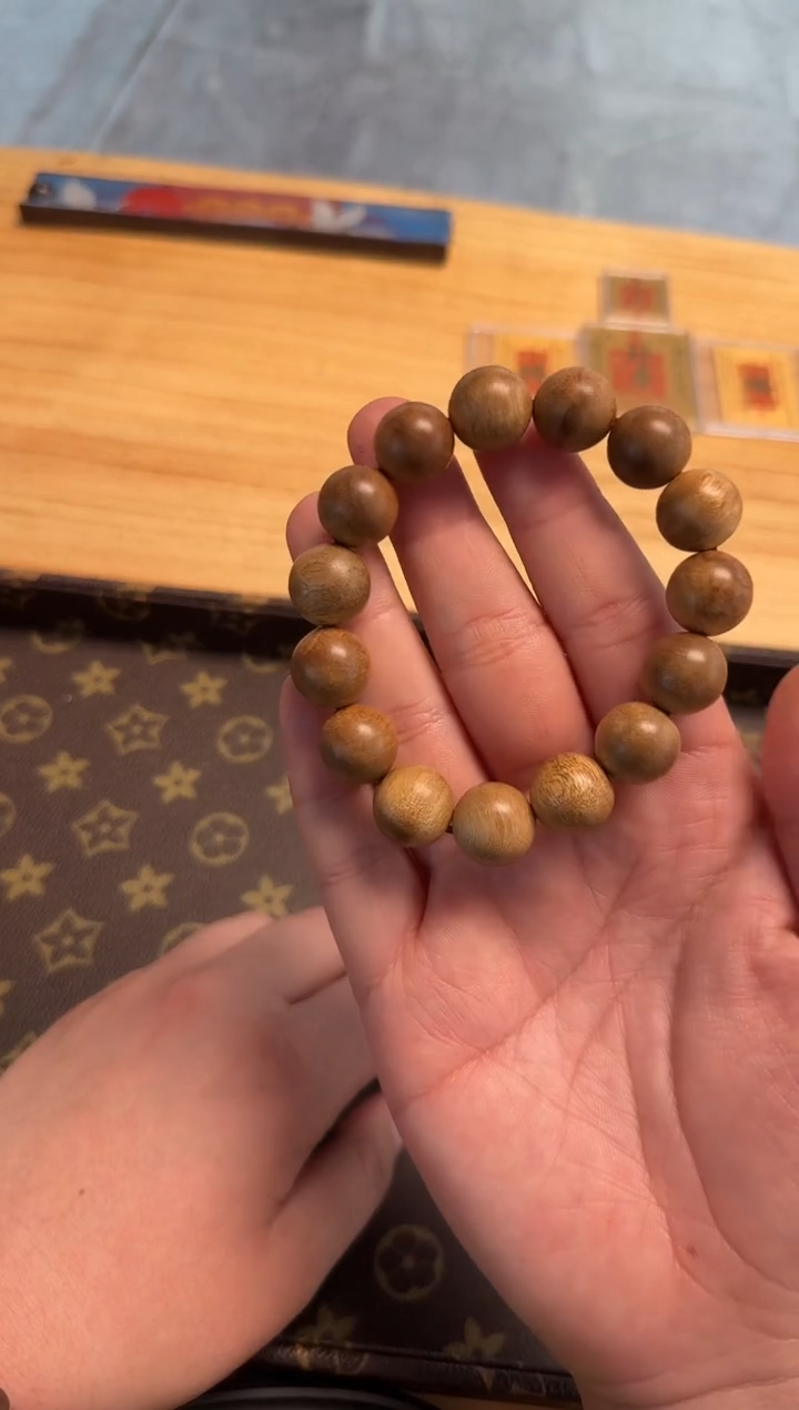 【闪购商品】沉香吊坠天然野加里曼丹红土1.4单圈11g+