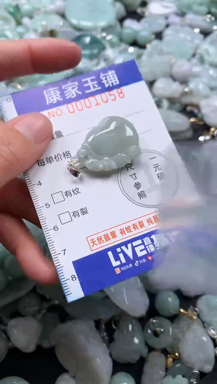 颈饰未镶嵌翡翠1058
