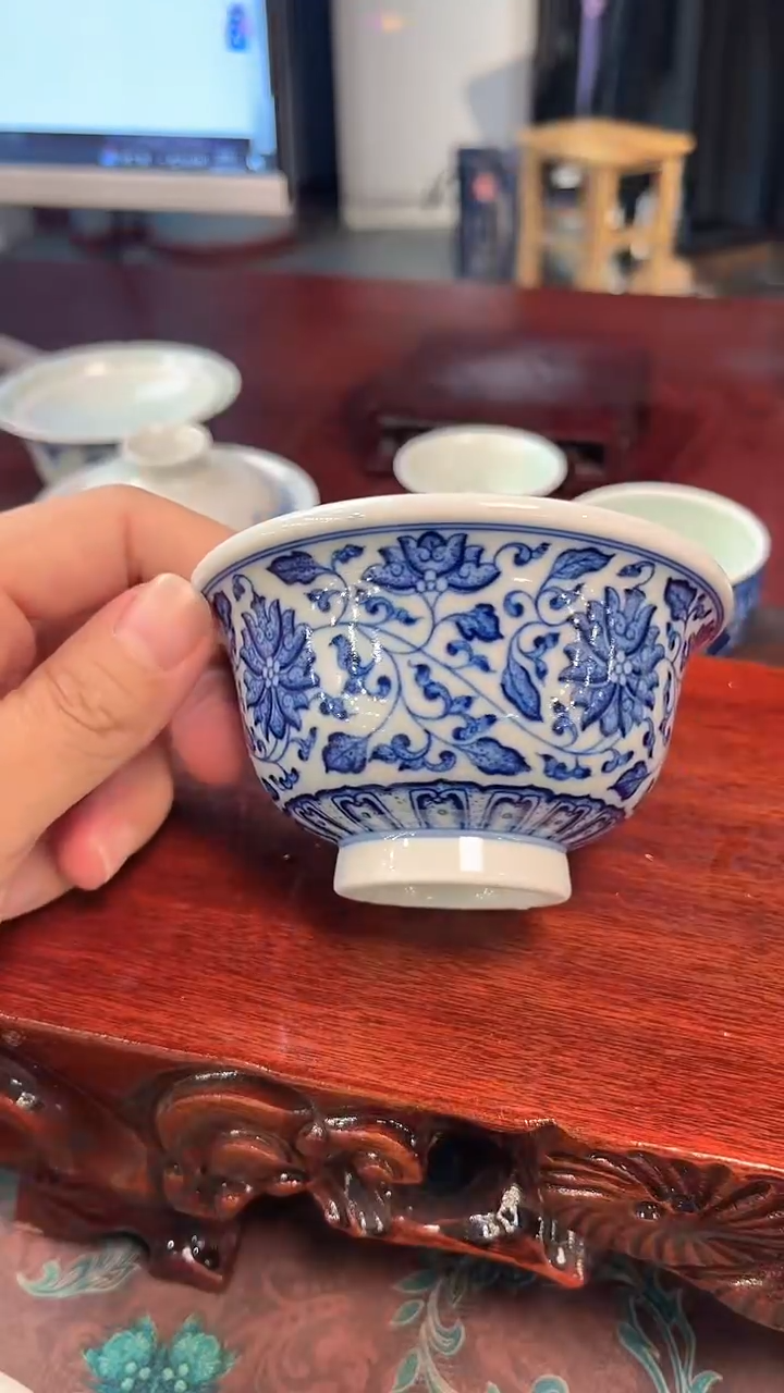 梵*九曰陶手工手绘茶具