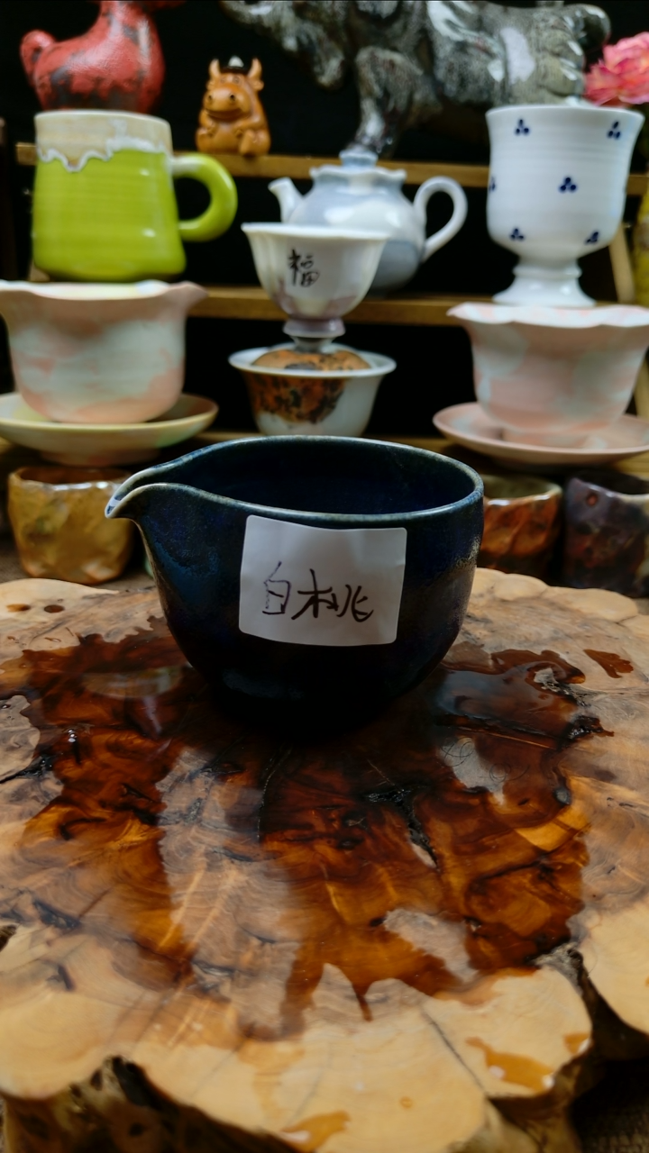 白**茶高温颜色釉要变系列 微瑕