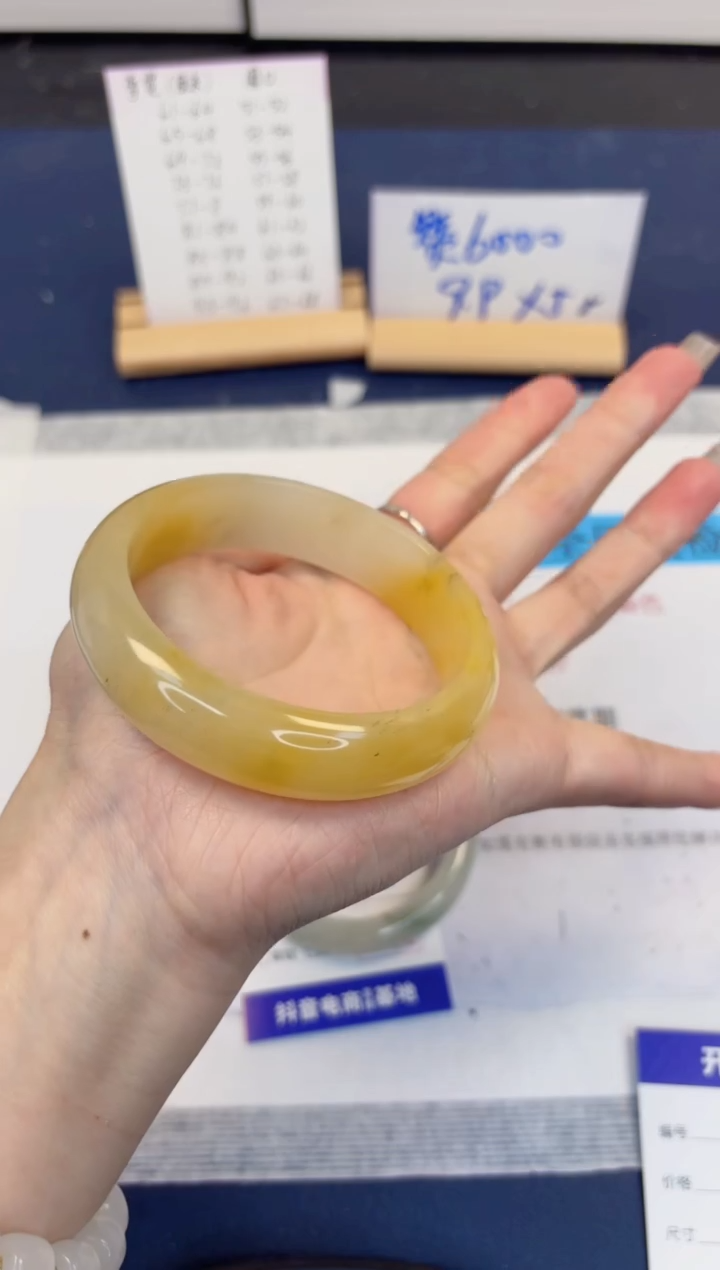 【闪购商品】石英质玉手镯未镶嵌107-财气镯-圈口60