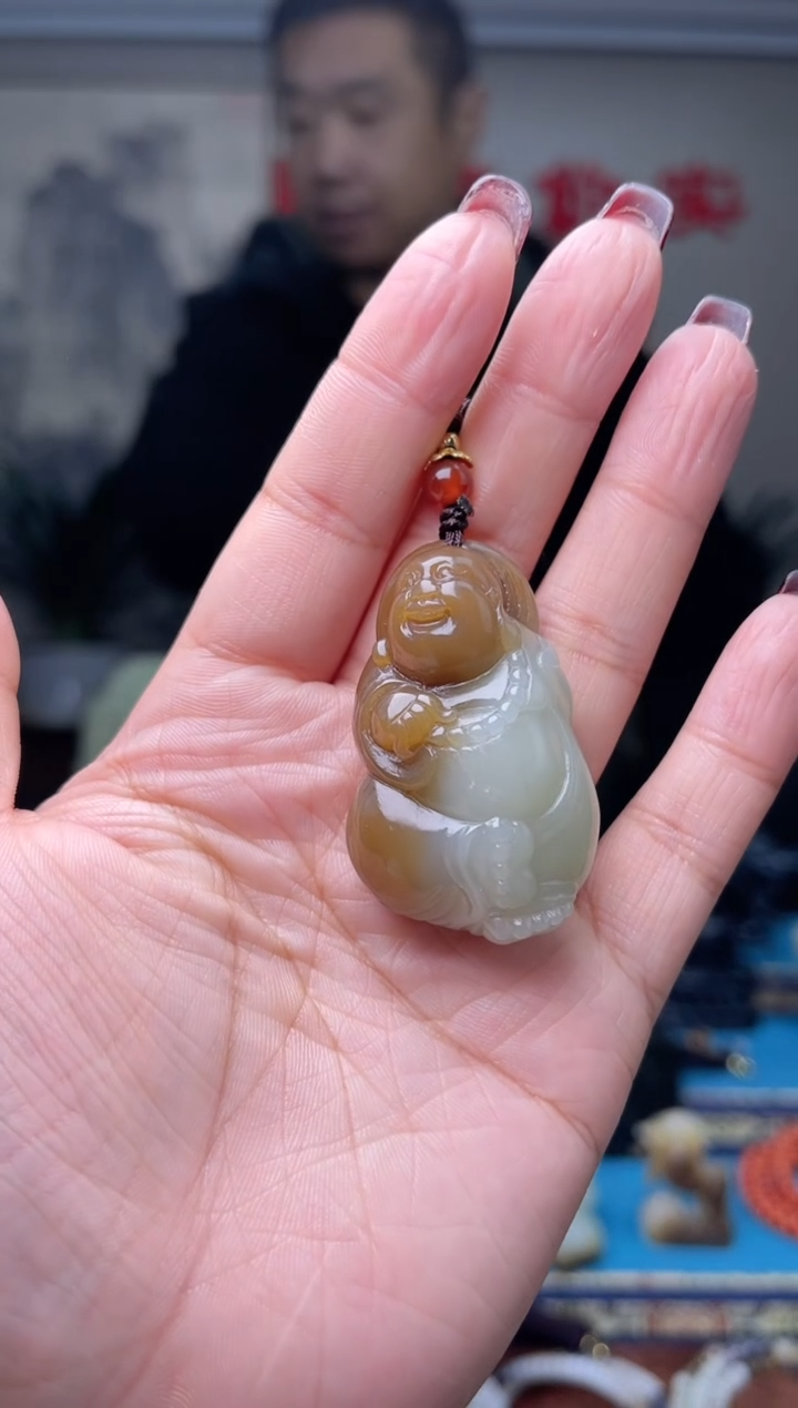 【闪购商品】和田玉挂件未镶嵌1