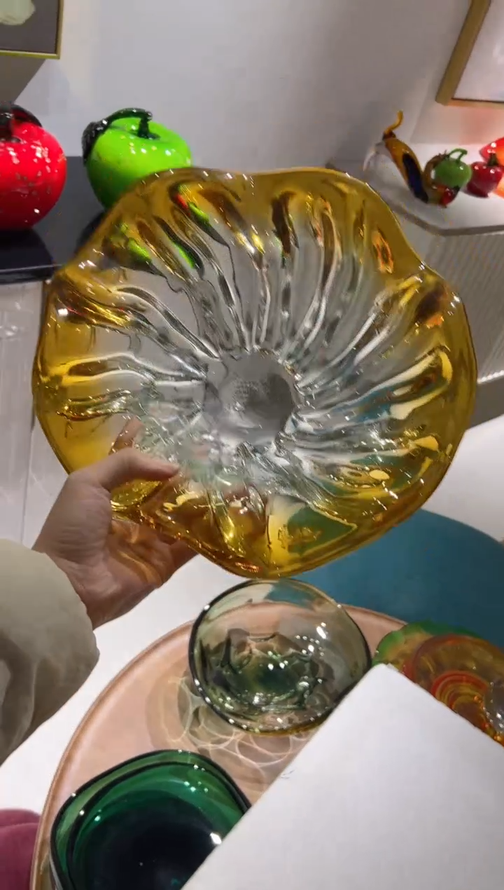 【闪购商品】琉璃渐变果盘