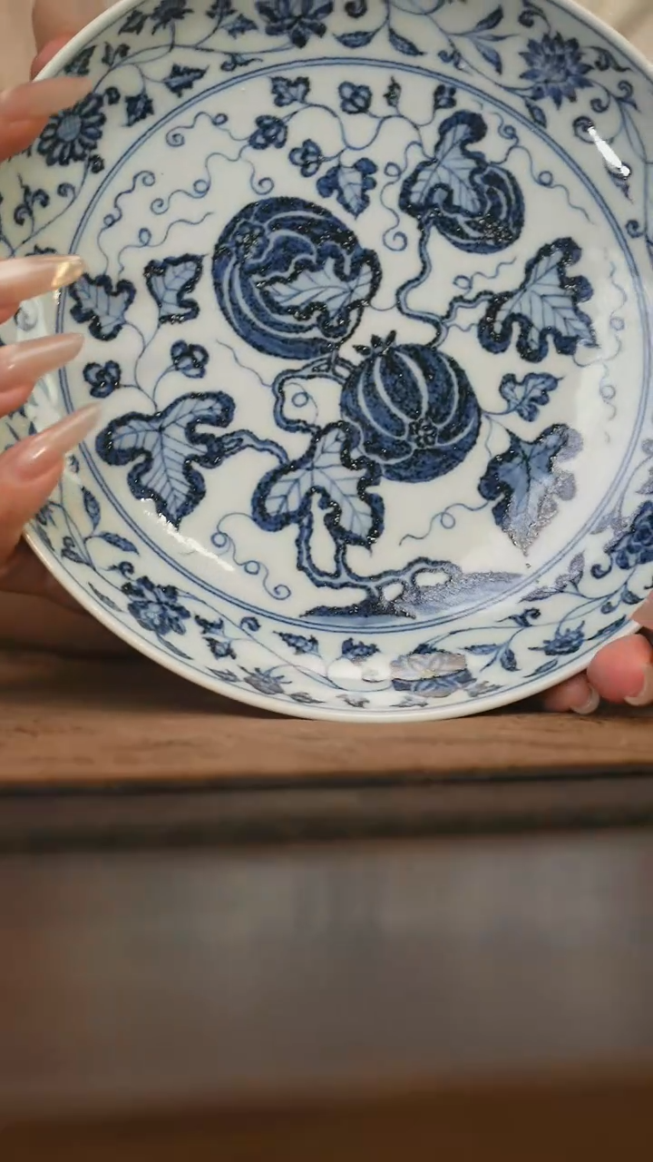瓷片柴窑青花破价福利