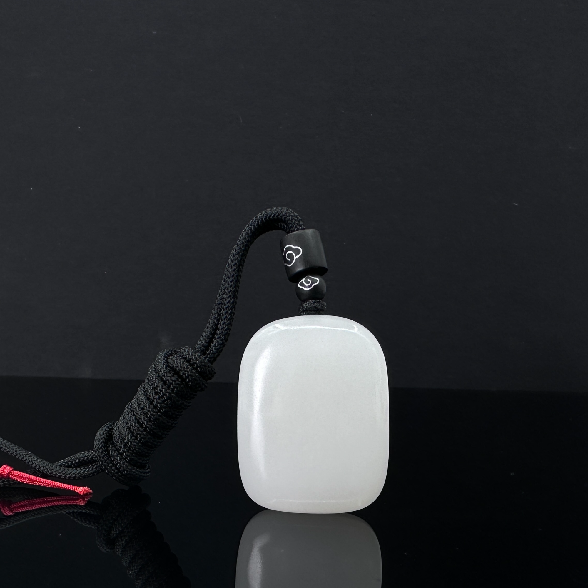 【璟宸】天然和田玉白玉平安无事牌38.2*28.5*10.1