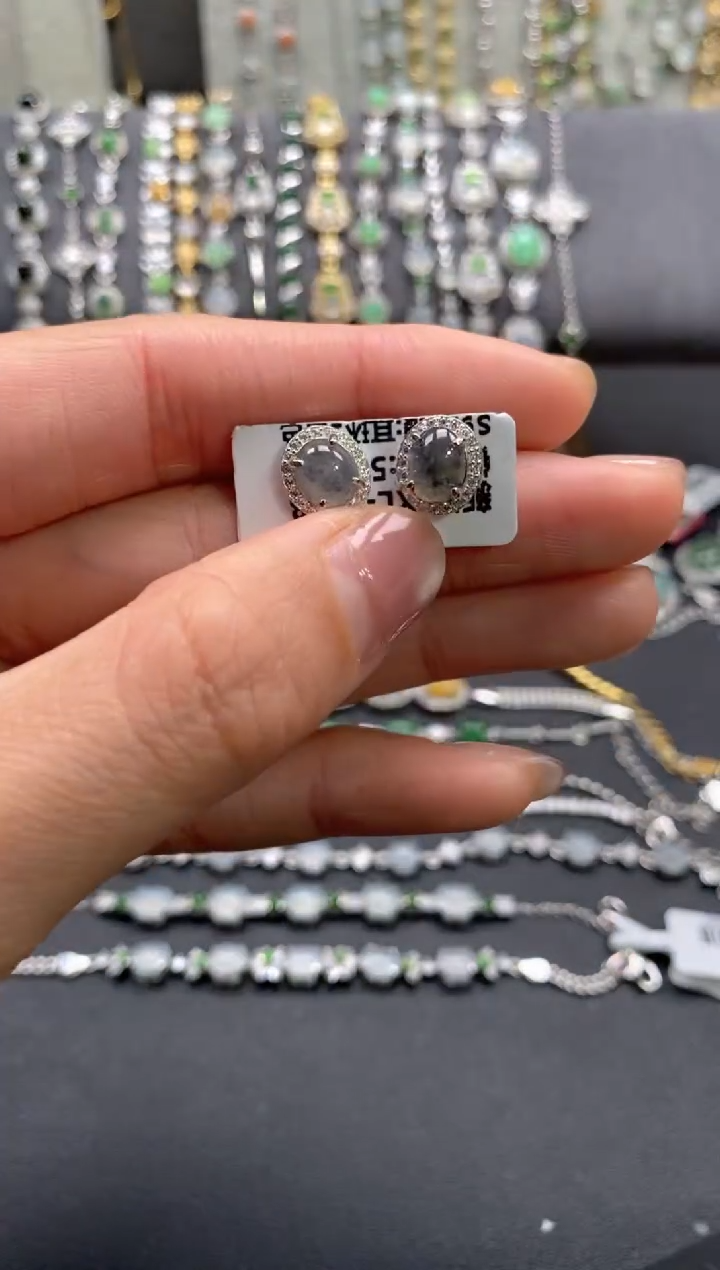 【闪购商品】翡翠戒指银S925镶嵌11111--1