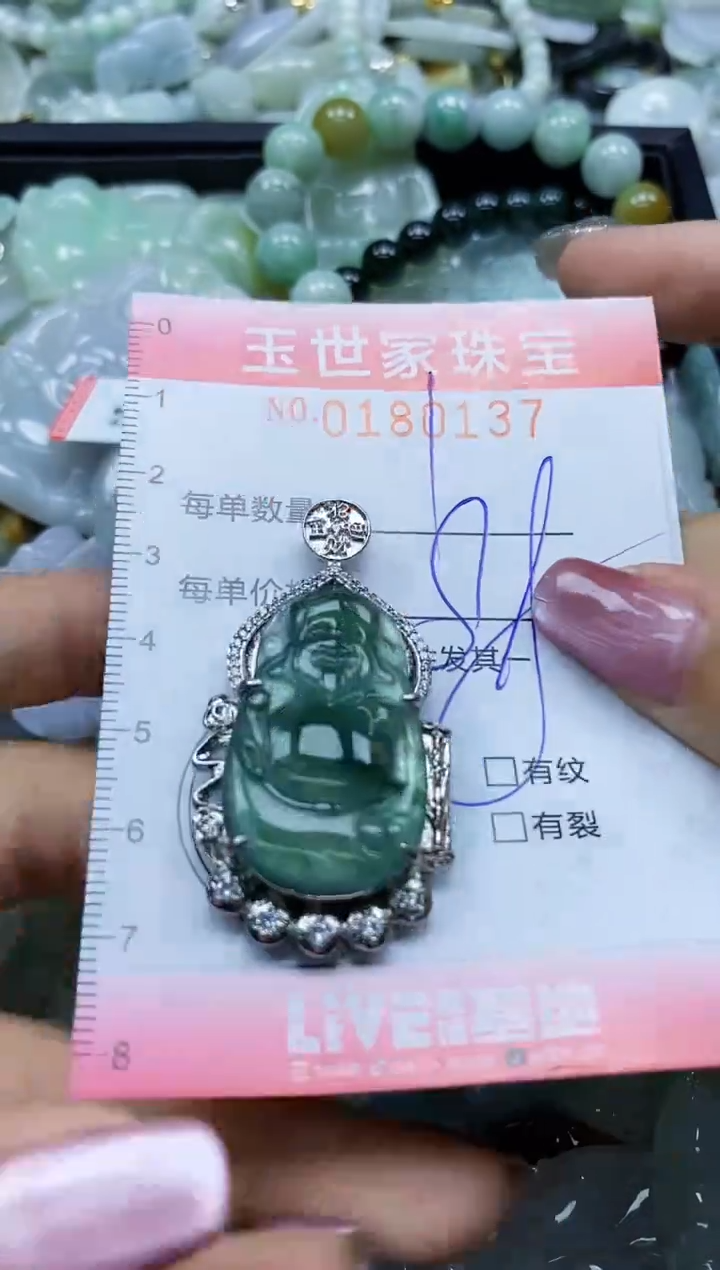【闪购商品】翡翠颈饰未镶嵌闪购0180137