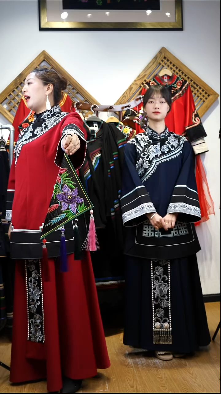 直播间专享三角包民族风