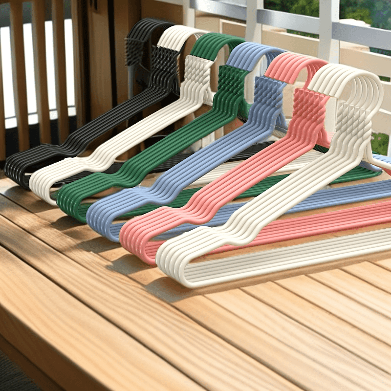 2.01（10个）防滑晒衣架家用学生宿舍无痕晾衣铝合金大衣服撑肩角