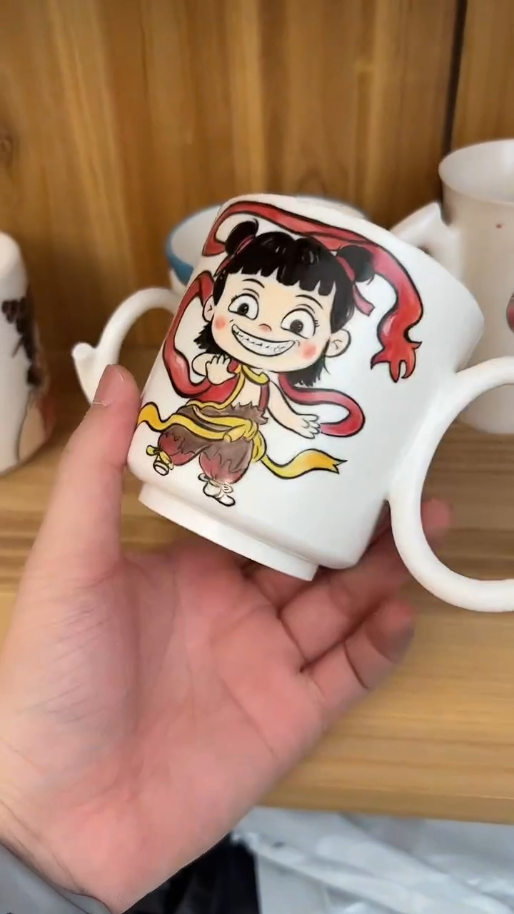 纯手工纯手工绘制陶瓷杯