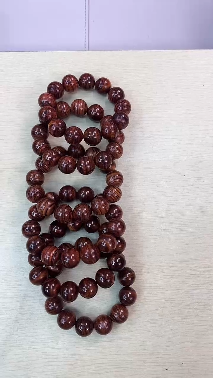 【闪购商品】黄花梨/降香黄檀手串/手链AA4-4海黄1.8圆珠手串发一