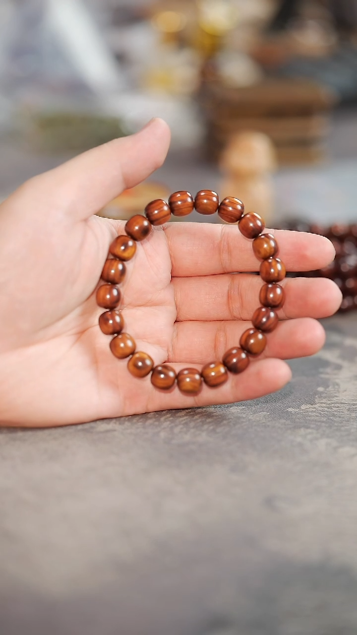黄花梨/降香黄檀手串/手链老料精工1.0老型单圈