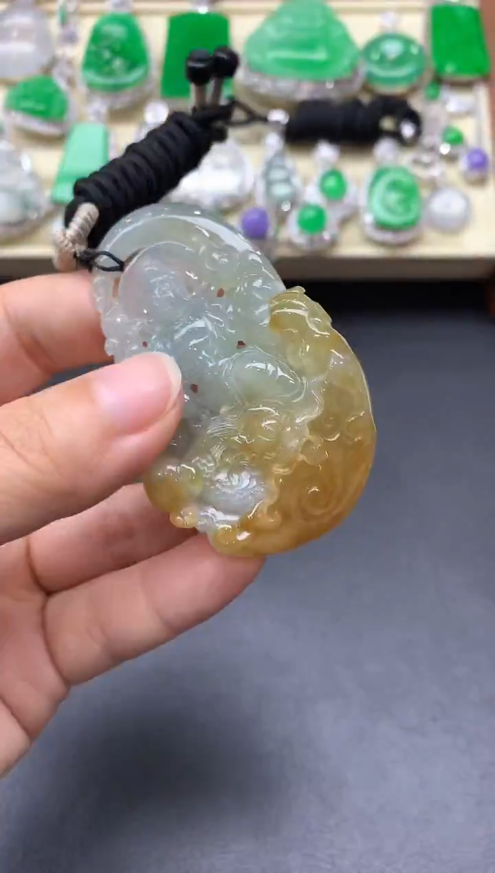 颈饰未镶嵌翡翠143-中国好珍宝