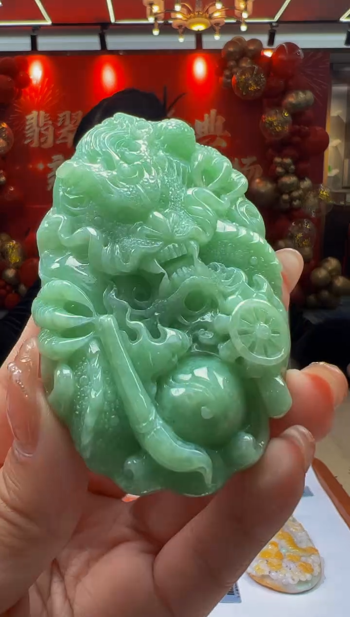 【闪购商品】定制翡翠未镶嵌Q2025-2-10-50