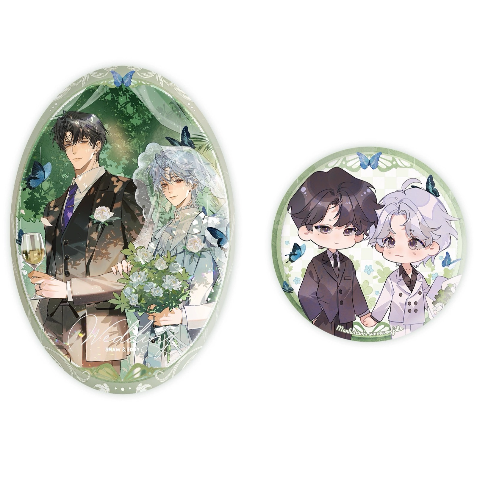 悬日共赴婚谷正版徽章