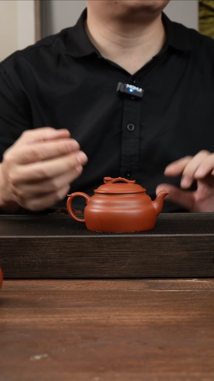 茶杯紫砂朱泥如意壶 ！   180CC 