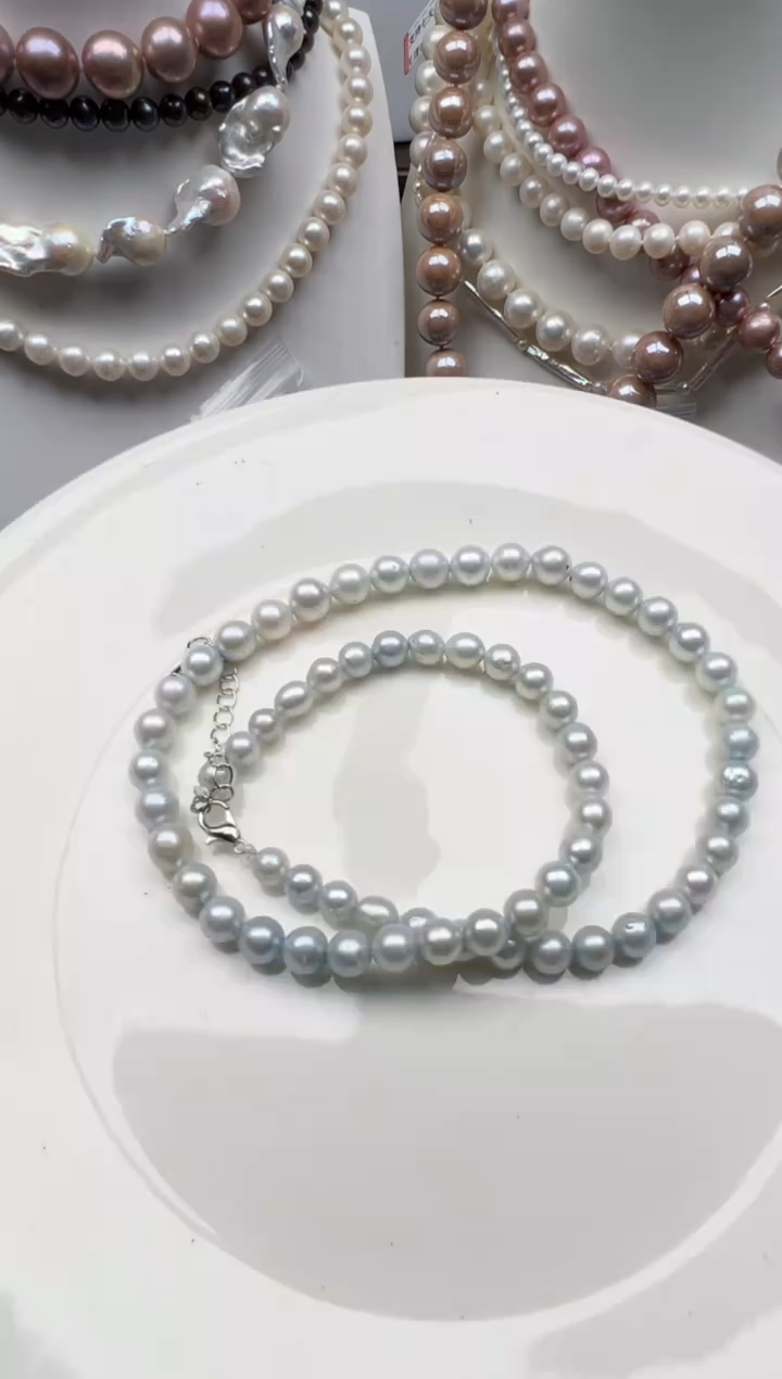 【闪购商品】淡水珍珠颈饰未镶嵌1