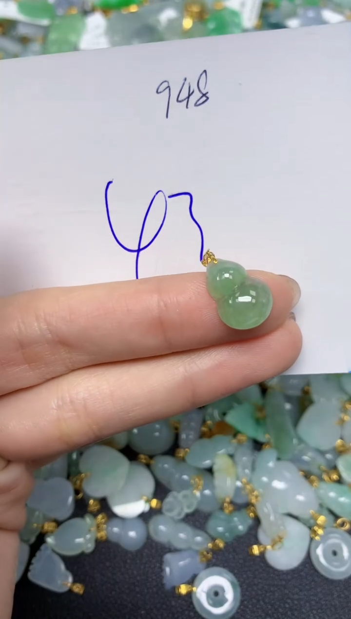 【闪购商品】翡翠颈饰18K金镶嵌 天然翡翠A货