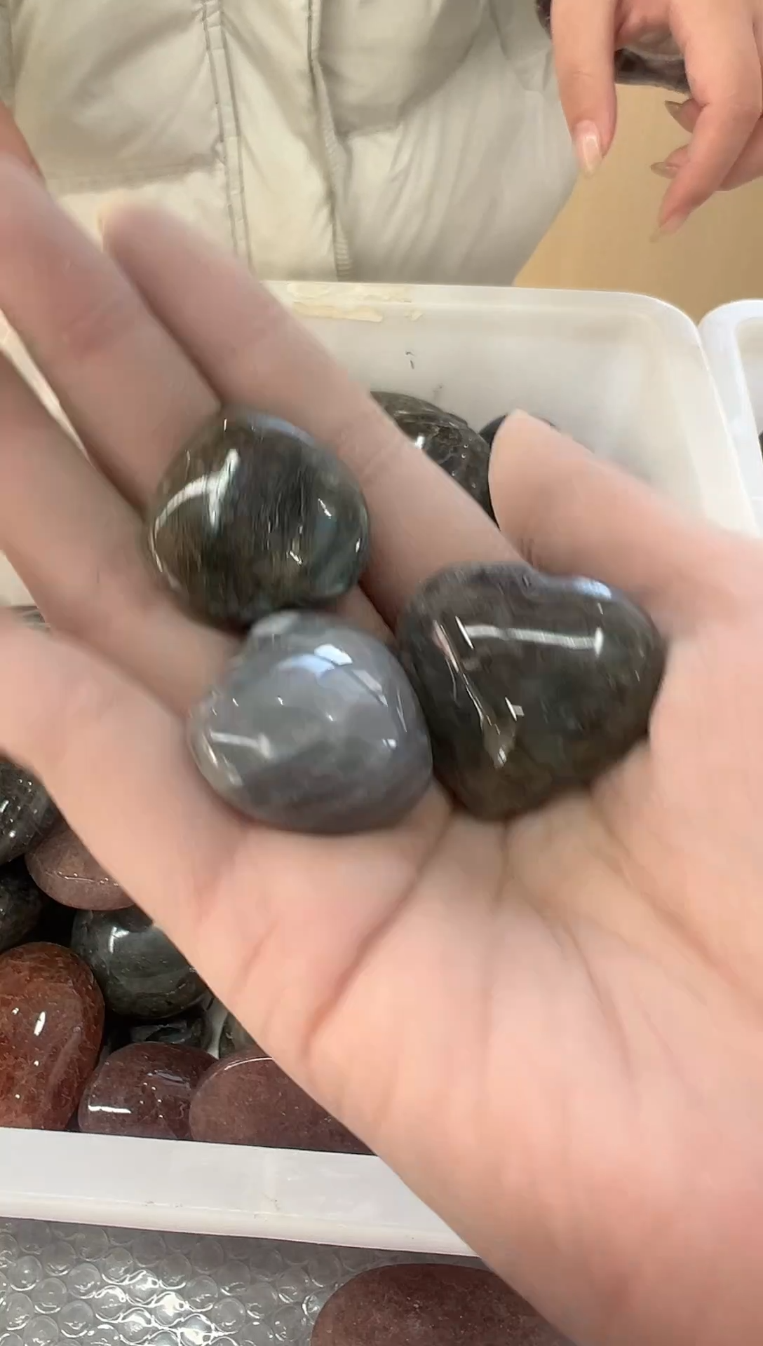 未镶嵌珠宝半成品水晶S973 拍一发三