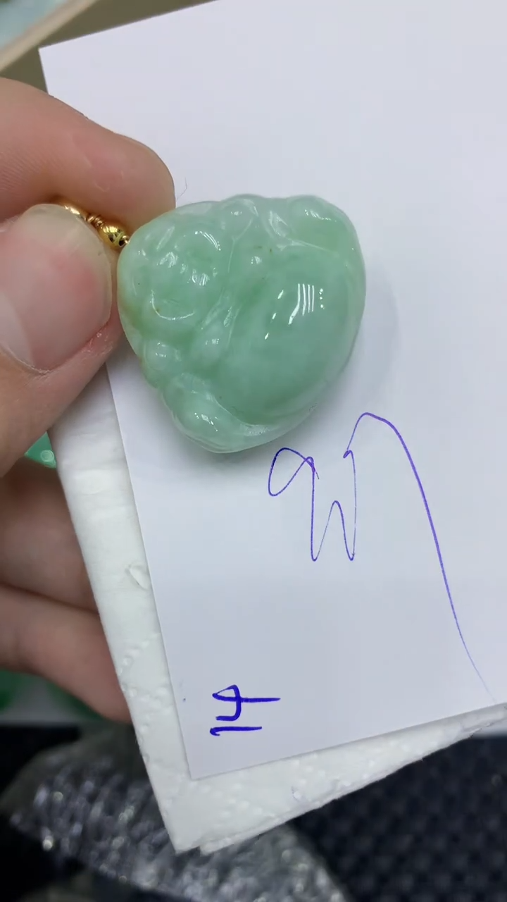 颈饰未镶嵌翡翠缅甸A货翡翠