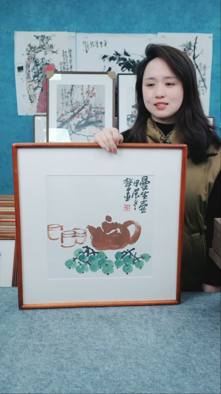 【闪购商品】国画50*50郑志超老师花鸟