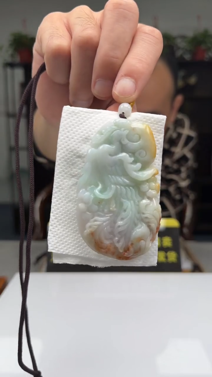 【闪购商品】翡翠颈饰未镶嵌天然翡翠A货吊坠