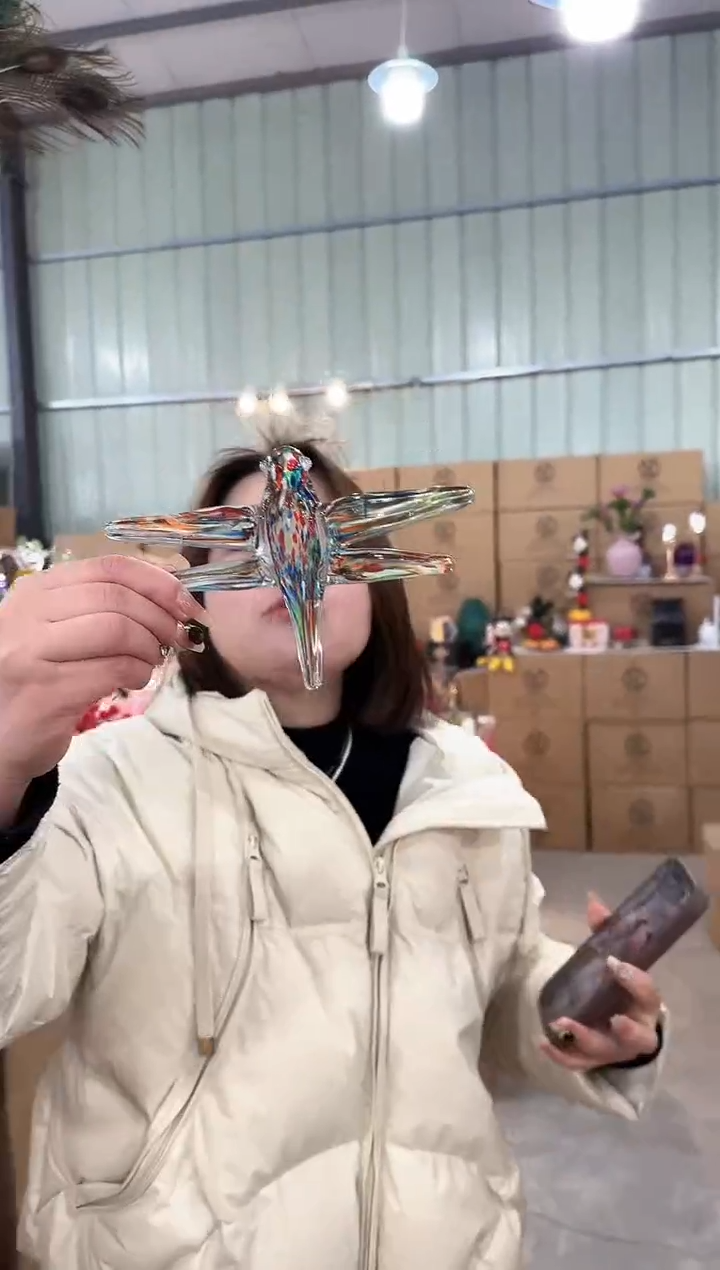 【闪购商品】玻璃于清花器D-早61