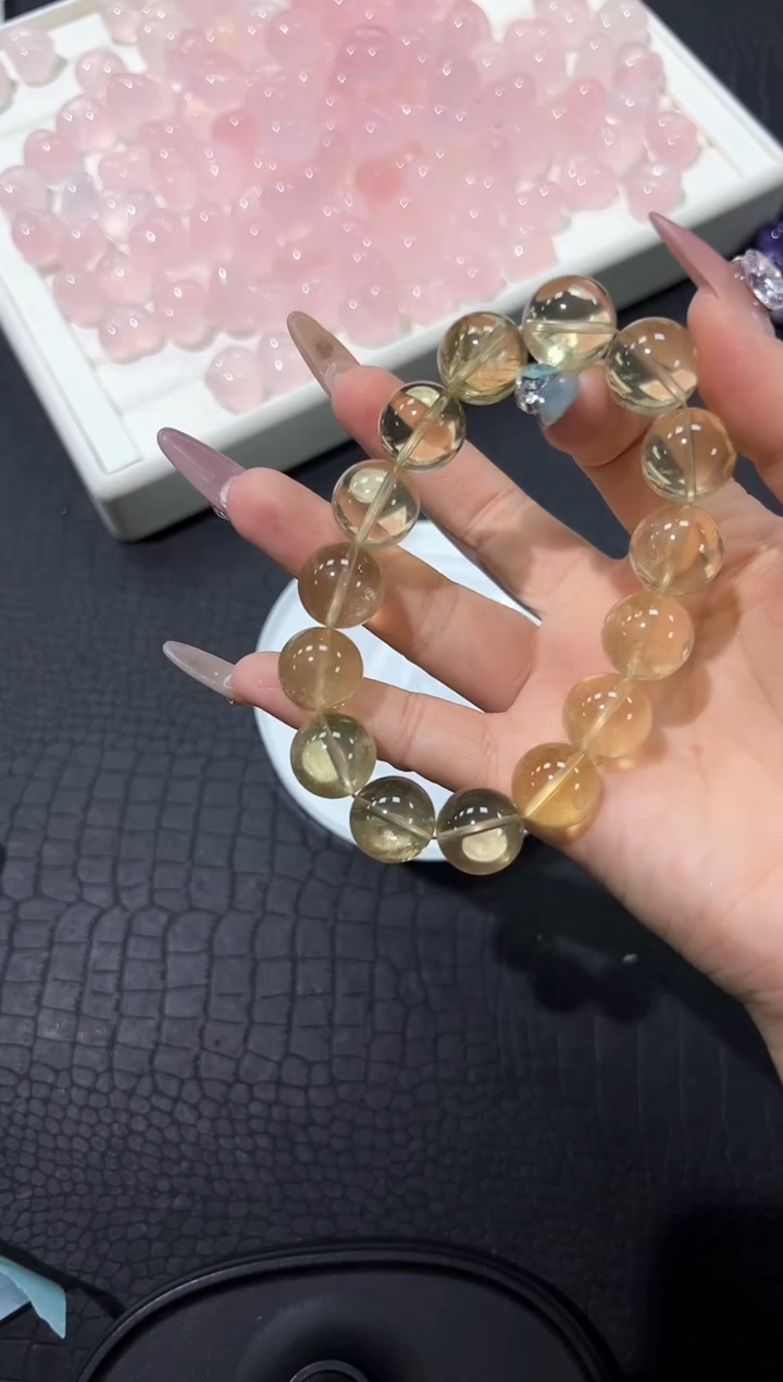 水晶手串未镶嵌96i多样性发其一【1条】默认微瑕