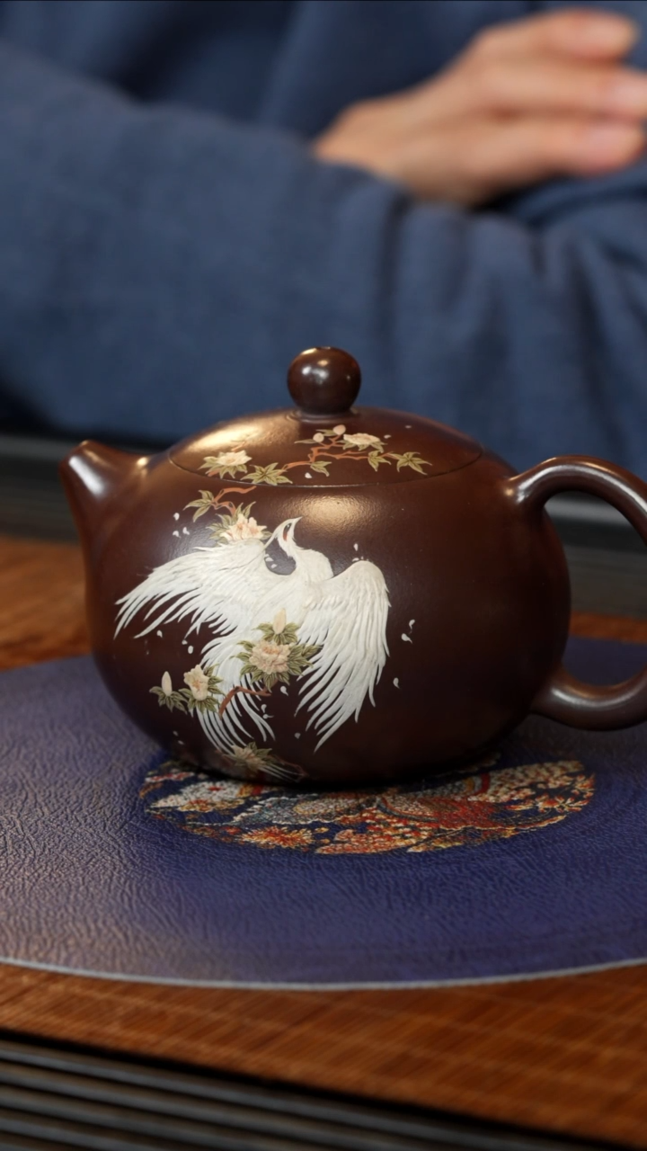 【闪购商品】紫砂茶壶BYM 紫龙血 西施 