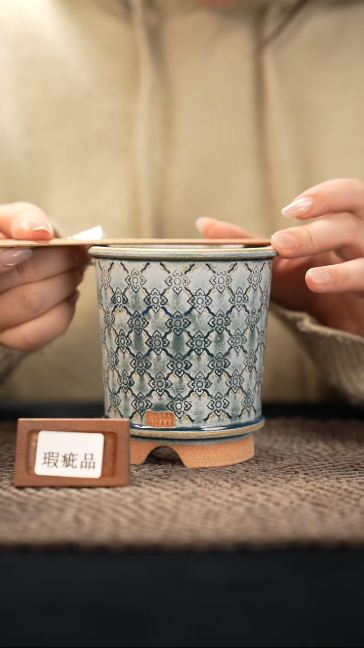 口径8.5花盆-12-8-099特默认有瑕