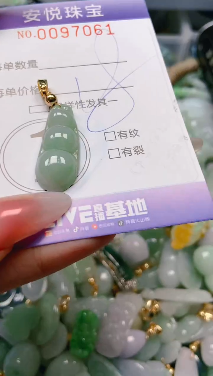 【闪购商品】翡翠颈饰未镶嵌闪购0097061