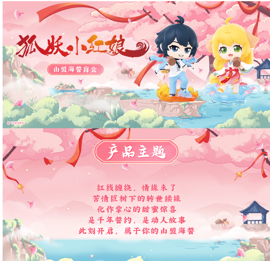 狐妖小红娘盲盒周边对对碰