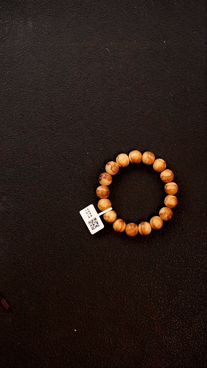 沉香手串12mm印尼圆珠单圈