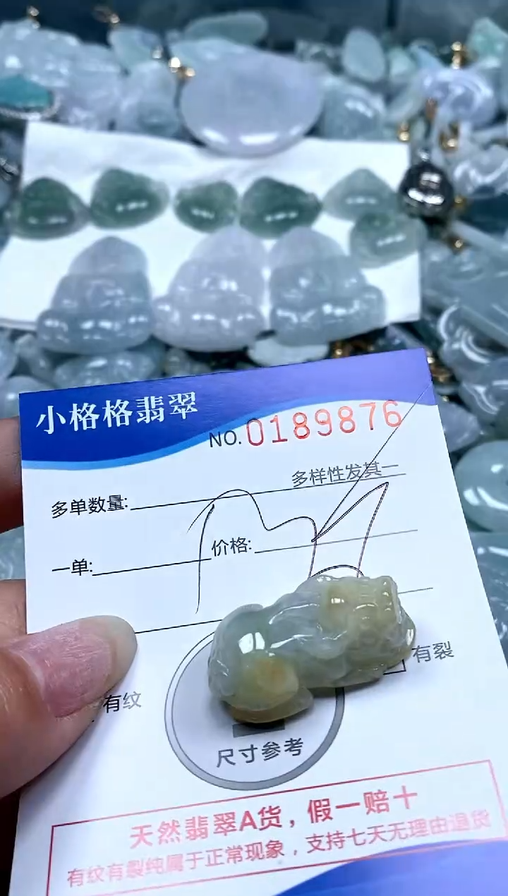 【闪购商品】翡翠颈饰未镶嵌闪购商品0189876
